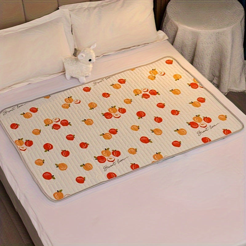Large Waterproof Baby Changing Mat with Non-Slip Backing Soft Washable Cartoon Design