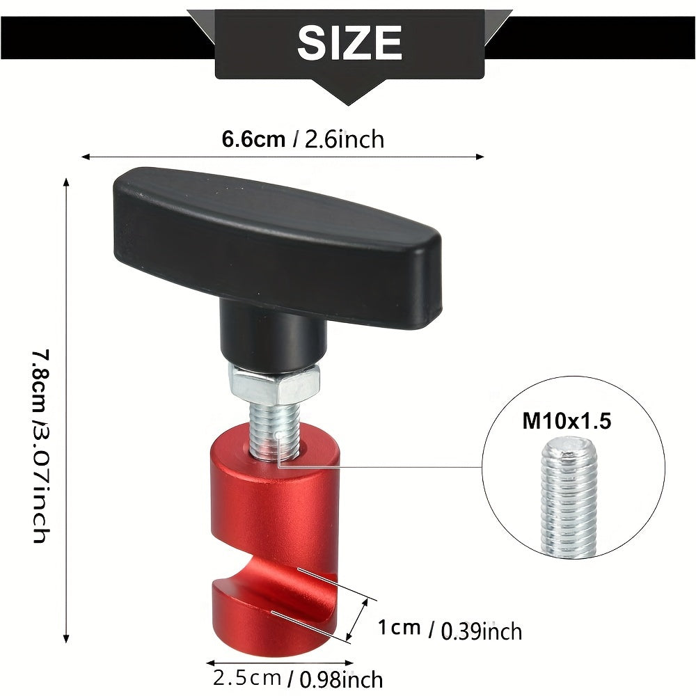 Universal alyuminiy qotishma avtomobil kapotini ko'tarish uchun qo'llab-quvvatlash shnurini ushlab turuvchi klamp