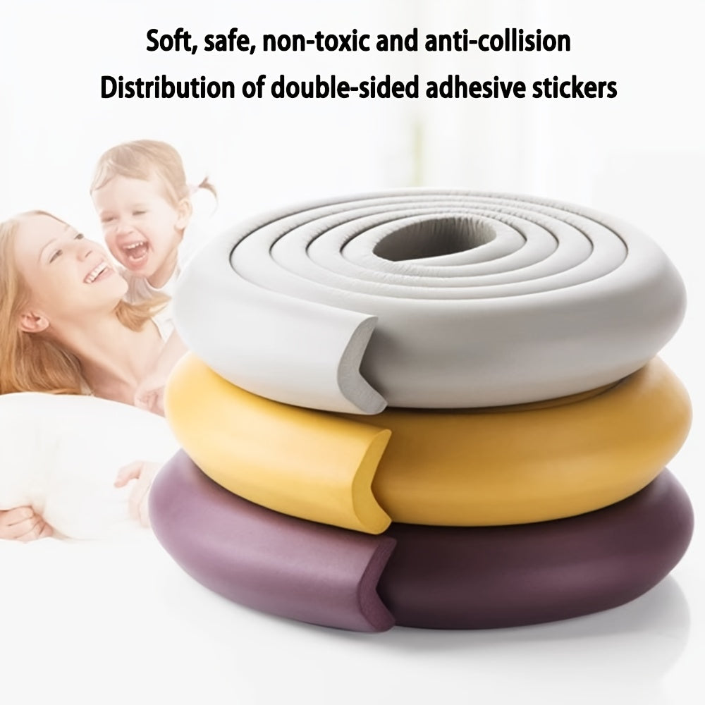 2m Protective Corner Guard Set with 8 Anti-Collision Corner Protectors for Furniture and Walls