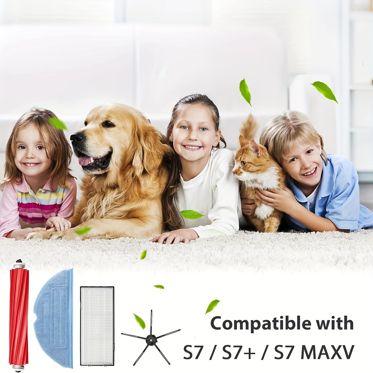 Roborock S7 S7 MaxV uchun 20 ta robot changyutgich aksessuarlar to'plami