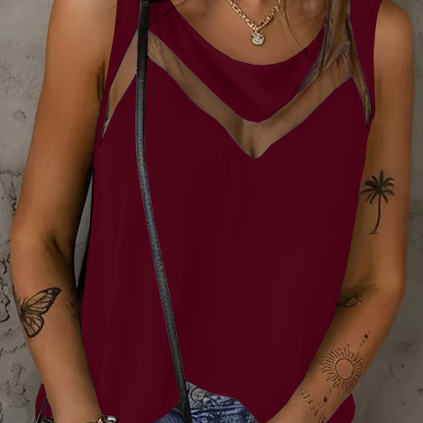 Women's Stretchy Solid Color Casual Sweater Vest for Spring Summer Autumn