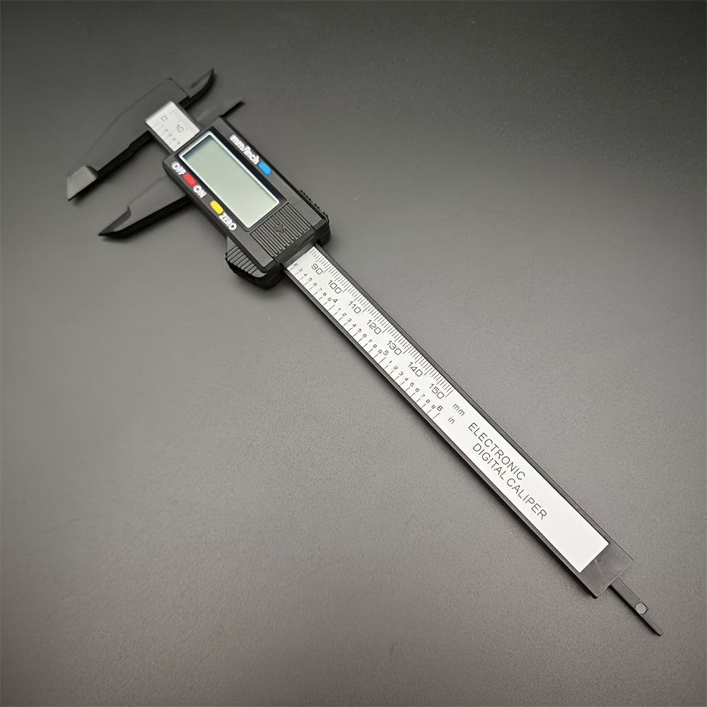 150mm Digital Caliper Electronic Vernier with LCD Display 0.1mm Accuracy Plastic Case