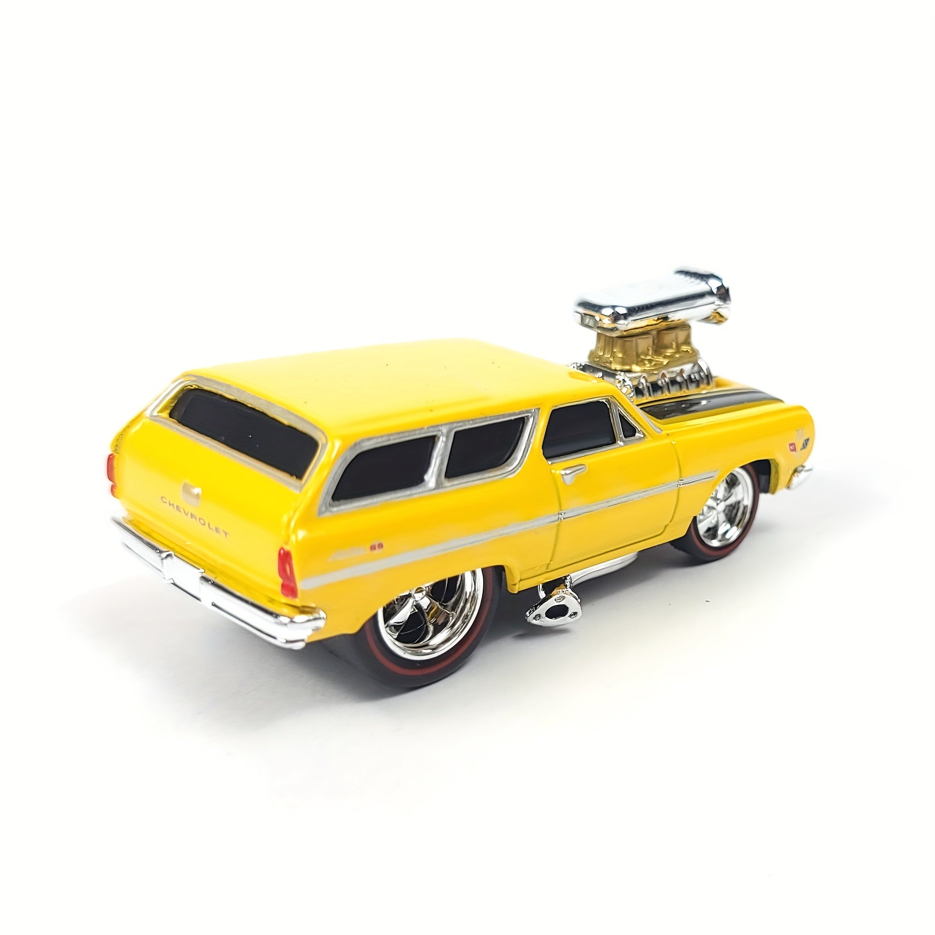 Kids Diecast Metal Car Model 1:64 Scale Yellow Collectible Vehicle Toy