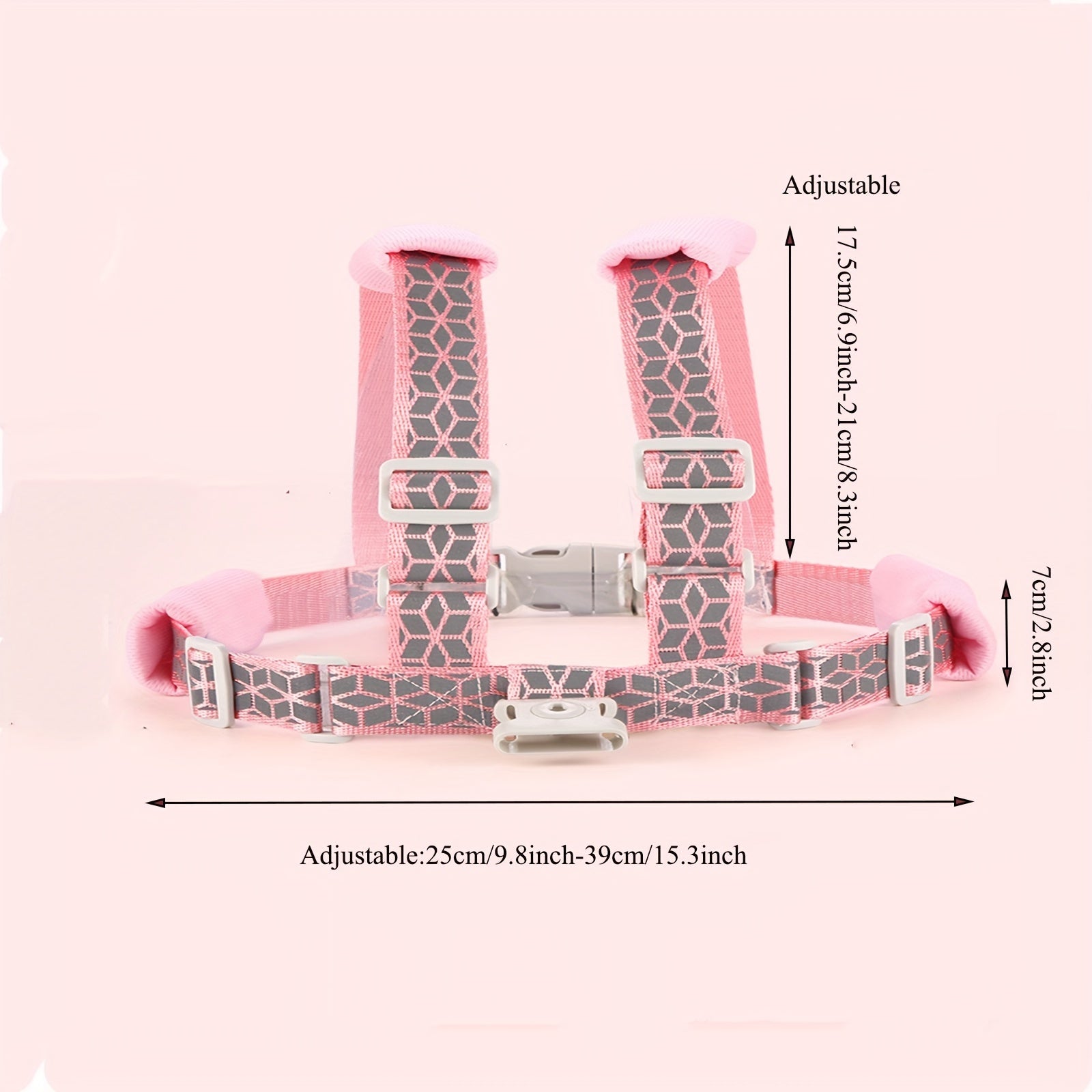 Child Safety Harness for Toddlers 1-5 Years Reflective Wrist Leash with Safety Lock