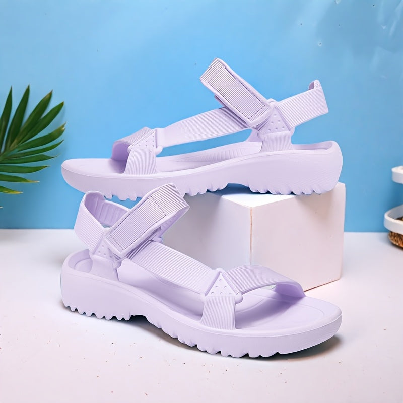 Women's EVA Slide Sandals with Adjustable Ankle Strap Open Toe Multiple Colors