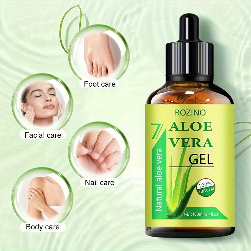 Aloe Vera Gel for Face 100ml Hydrating Paraben-Free Unscented All Skin Types Women