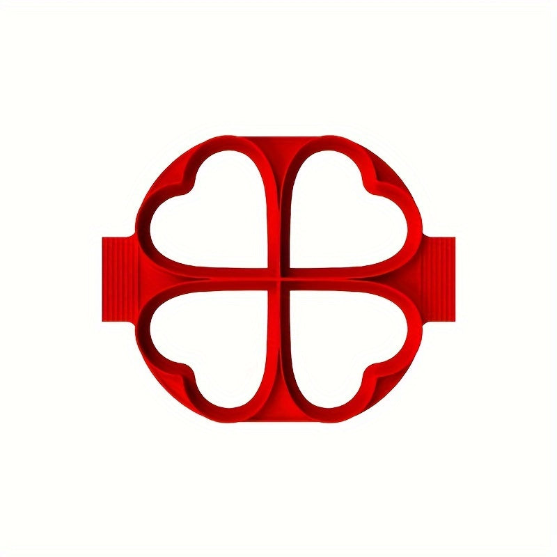 Silicone Egg Omelet Mold Flower Heart Star Round Pancake Maker Kitchen Supplies