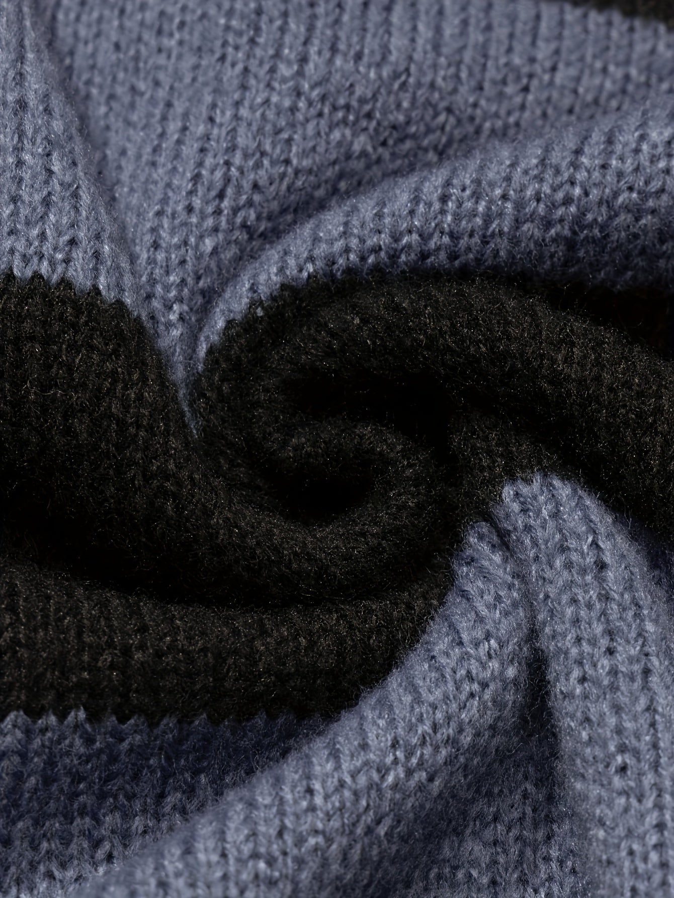 Erkaklar uchun chiziqli pullover sviter, bahor/kovak ingichka polyester to'qima, dumaloq bo'yin, cho'ziluvchan mato, oddiy moslama