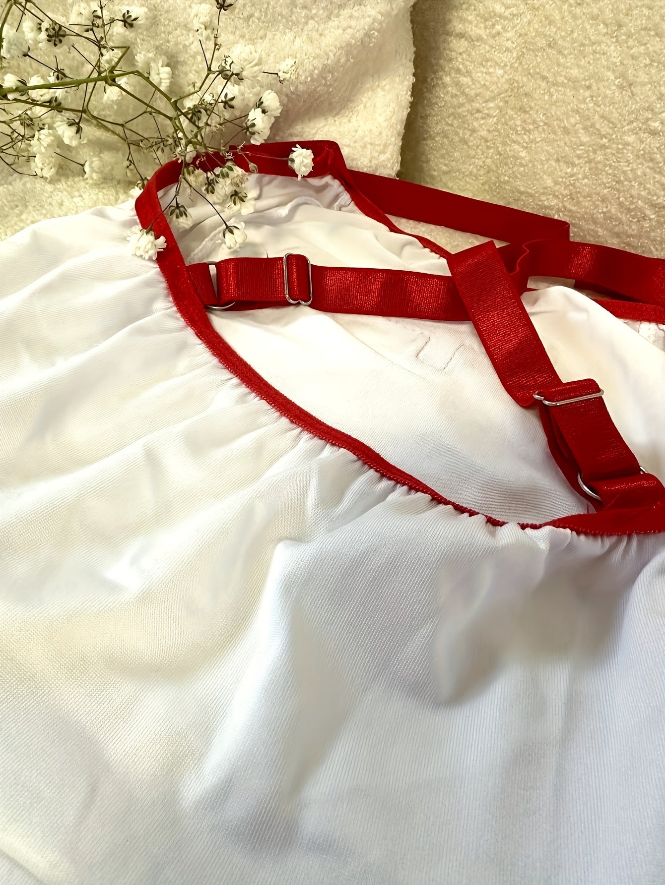 Women's Naughty Nurse Cross Strap Cosplay Lingerie Costume