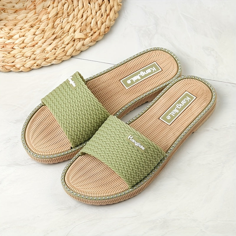 Women's Slip-On Sandals Summer Casual Outdoor Beach Anti-Slip