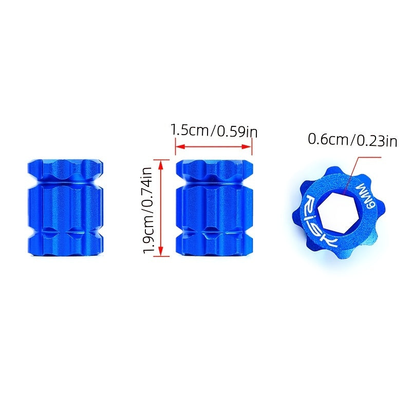 Velosiped asboblar to'plami: Krank chiqaruvchi, qopqoq va qo'l boltlari tog' va yo'l velosipedlari uchun