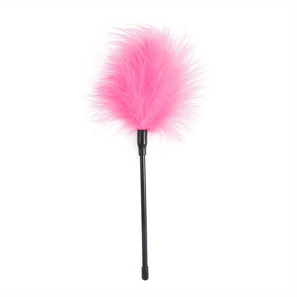Adult Soft Flogger Tease Kit for Couples, Feather Flirt Toy