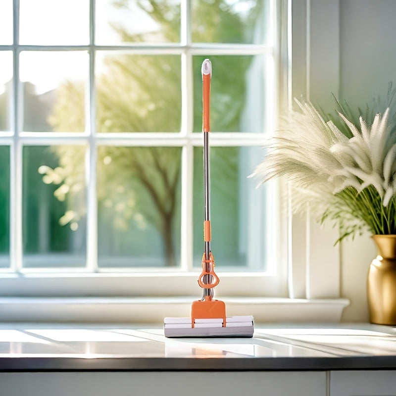 Large Head Mop 42.5cm Absorbent Wet Dry Cleaning for Living Room Kitchen Bathroom