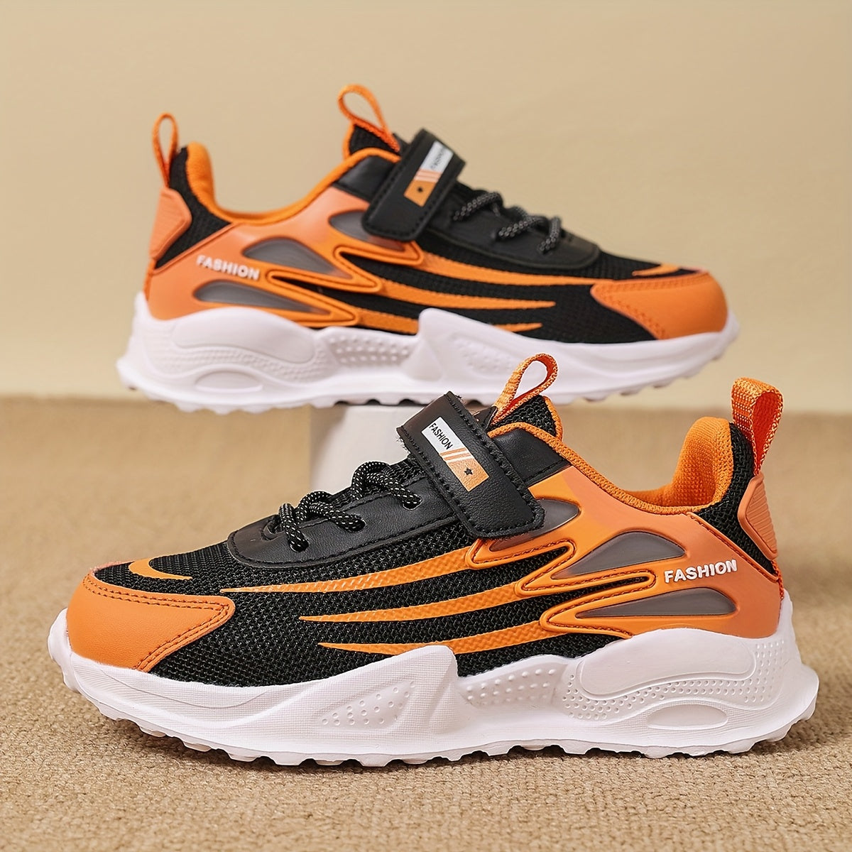 Детские кроссовки из полосатой ткани для мальчиков и девочек до 14 лет, повседневные, для бега, походов