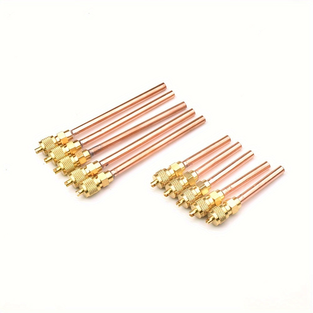 10-Donali 1/4-Inch kirish klapanlari va 5-Donali elektriksiz isitish va sovutish klapanlari to'plami