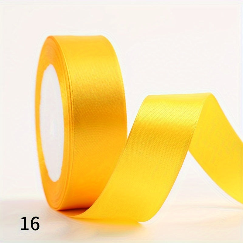 Satin Ribbon 2.5cm Wide 25 Yards Long for Gift Wrapping Wedding Decoration