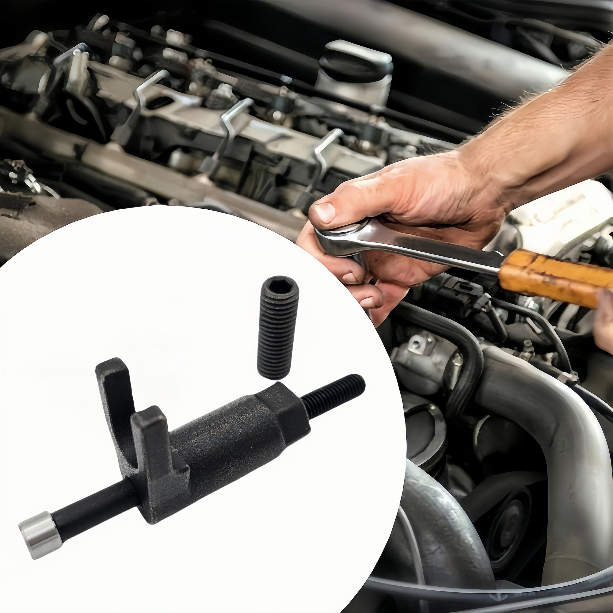 Инструмент для снятия дизельных форсунок, вытяжка длинных и коротких болтов, ремонт двигателя