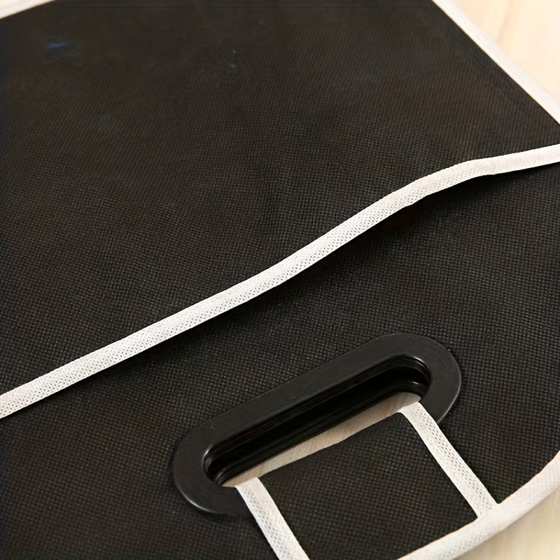 Bolsa de almacenamiento para maletero de coche, plegable, negra, organizador de maletero