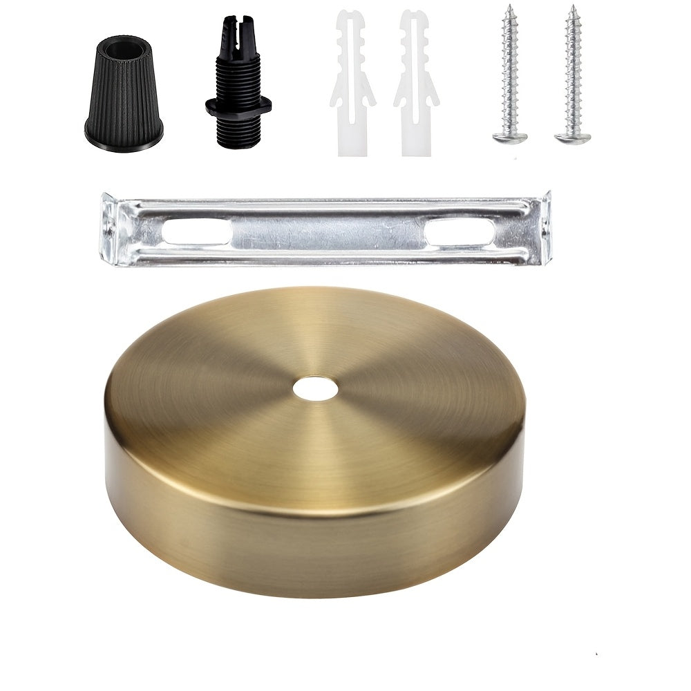 Adjustable Height Metal Pendant Light Kit Compatible with E26 Bulbs No Electricity Needed Wall Lamp Accessory