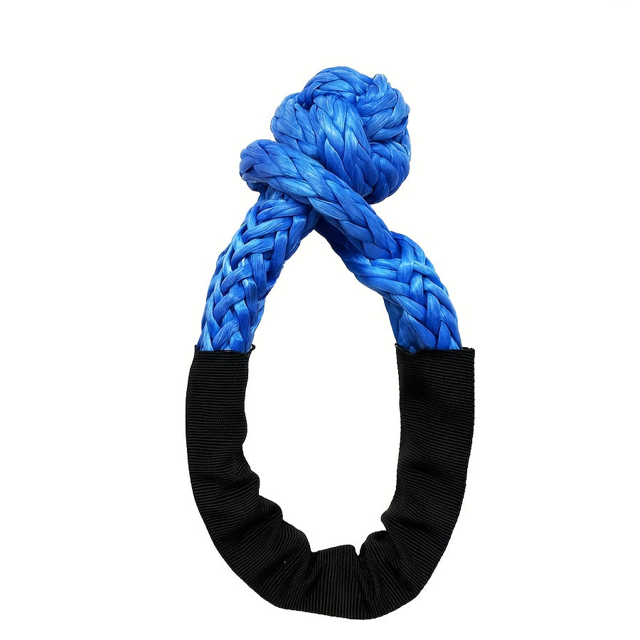 Flexible U-Hook Rope Trailer Hitch Durable PE Braided Universal Fit Tow Trailer Accessory