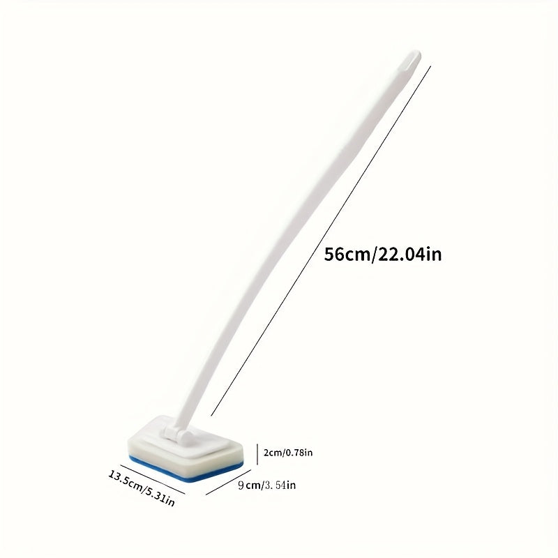 Juego de herramientas de limpieza manual con esponja reemplazable para bañeras y superficies de azulejos