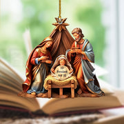 7 Christmas Scenes Wooden Yard Decor, Easy to Install, Family and Holiday Gift