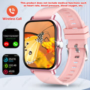 1.83-Inch Full Screen Touch Sports Smartwatch for Outdoor Activities with Wireless Calling and Multiple Sports Modes