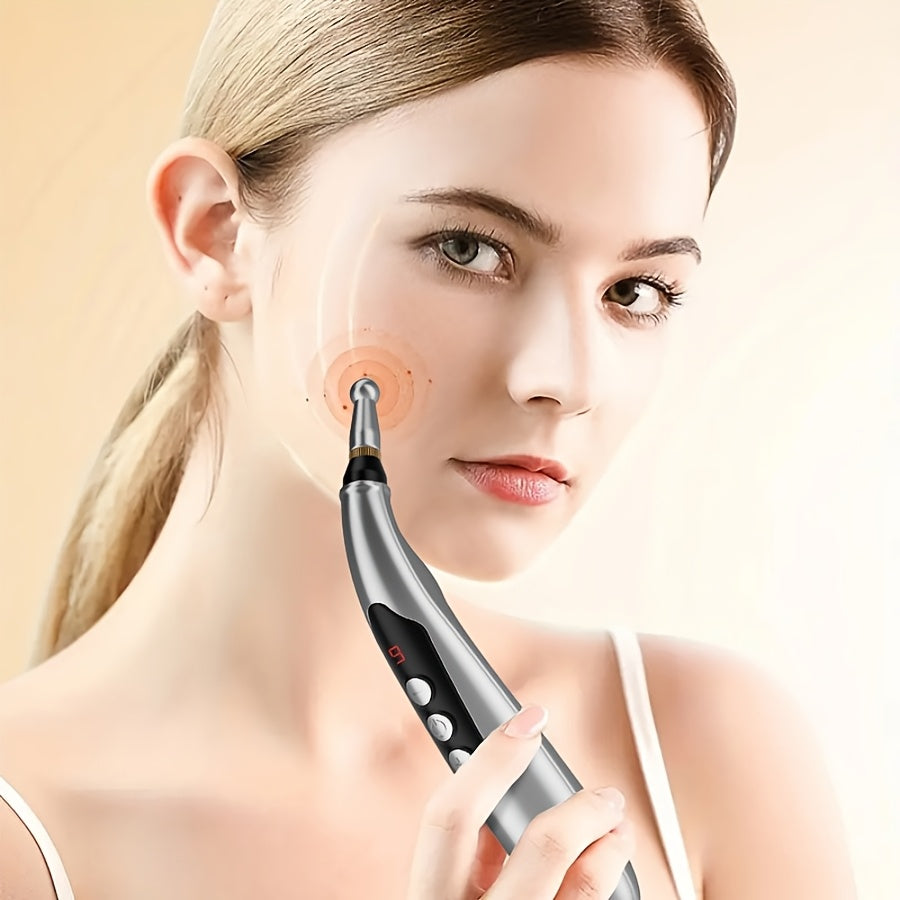 7-в-1 Перезаряжаемый акупрессурный ручка для массажа и терапии точек