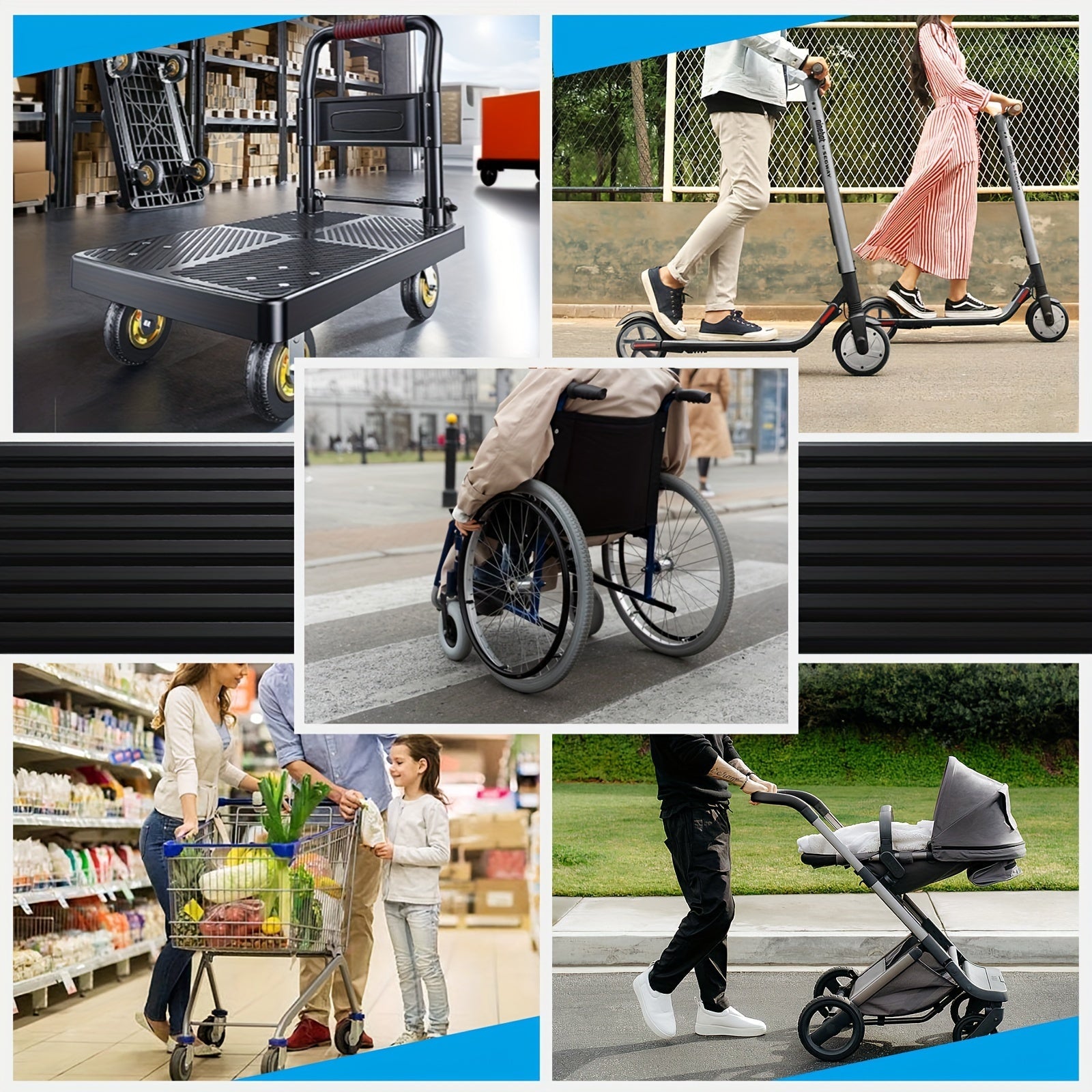 Self-Adhesive Rubber Door Threshold Ramp 2/5 Inch Rise Non-Skid for Wheelchair