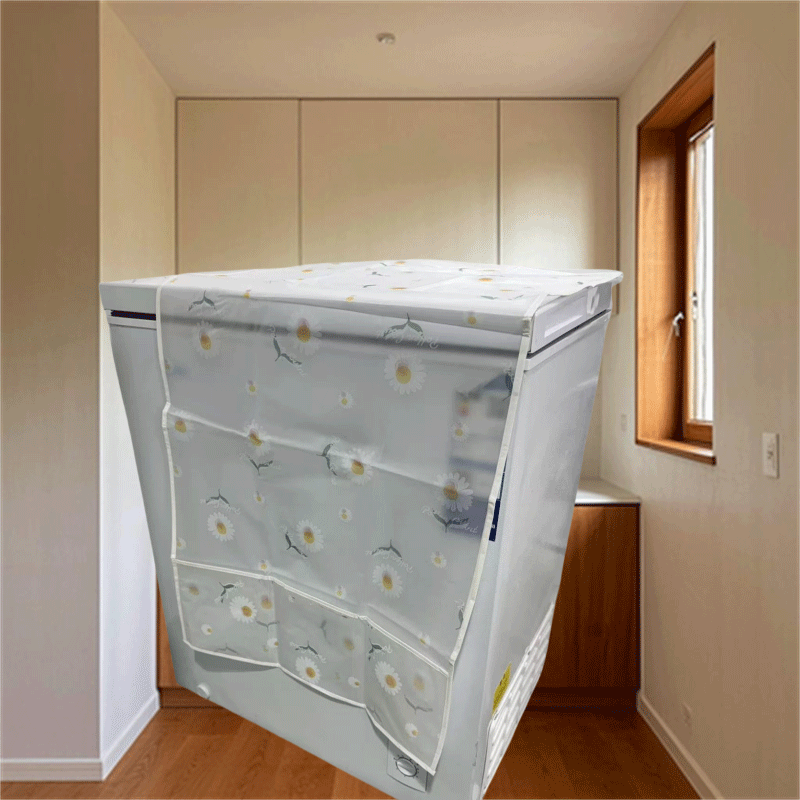 Cubierta de electrodomésticos con diseño floral resistente a los arañazos para nevera y cocina