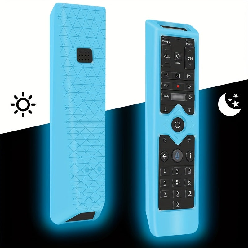 Funda de silicona para control remoto para control remoto de voz, funda protectora a prueba de golpes para Xfinity XR15