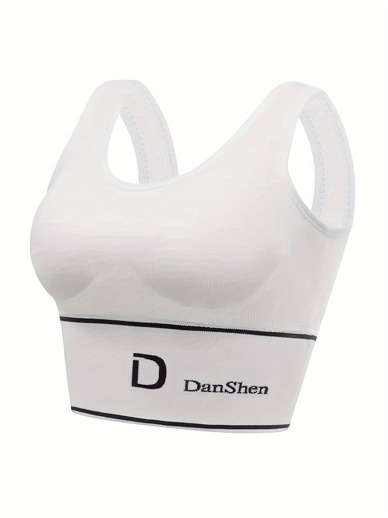 Women's Sports Bra 4-Piece Set Wire-Free Full Coverage High Elasticity for Yoga Running