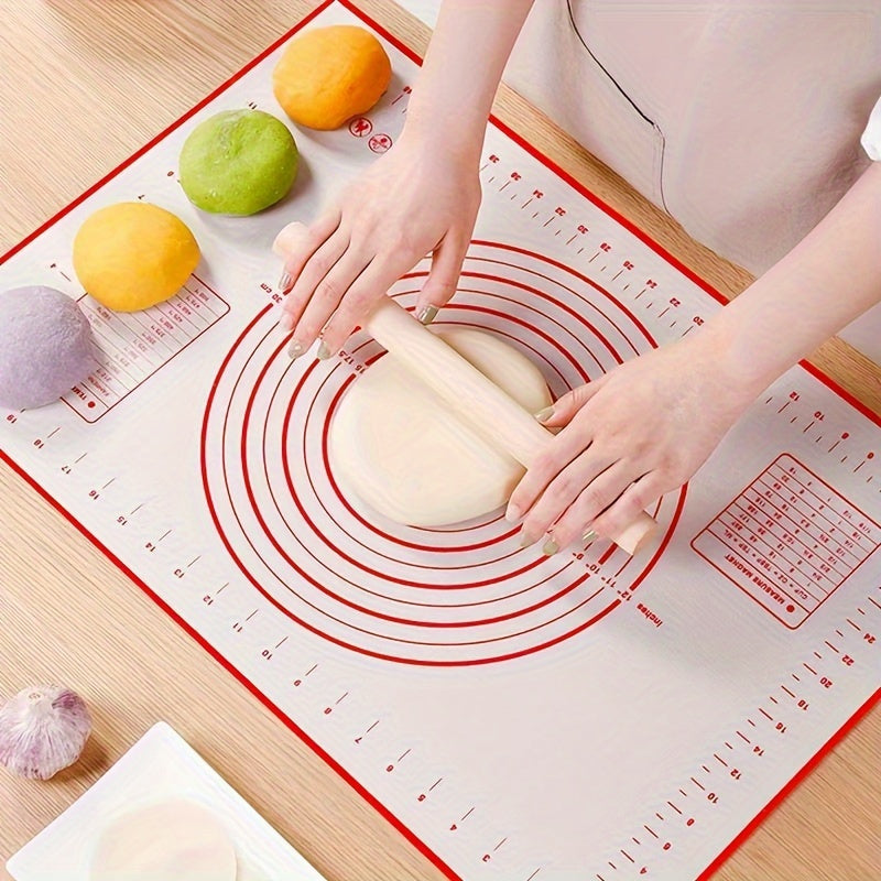 Non-Stick Silicone Pastry Mat for Baking and Dough Rolling, Extra-Large 60cm x 40cm
