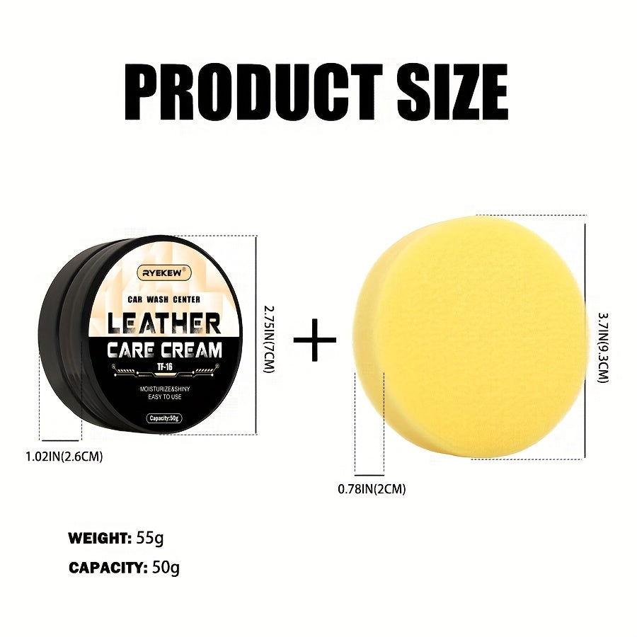 Cera de reparación de cuero para interiores de coche para restauración de asientos y tablero