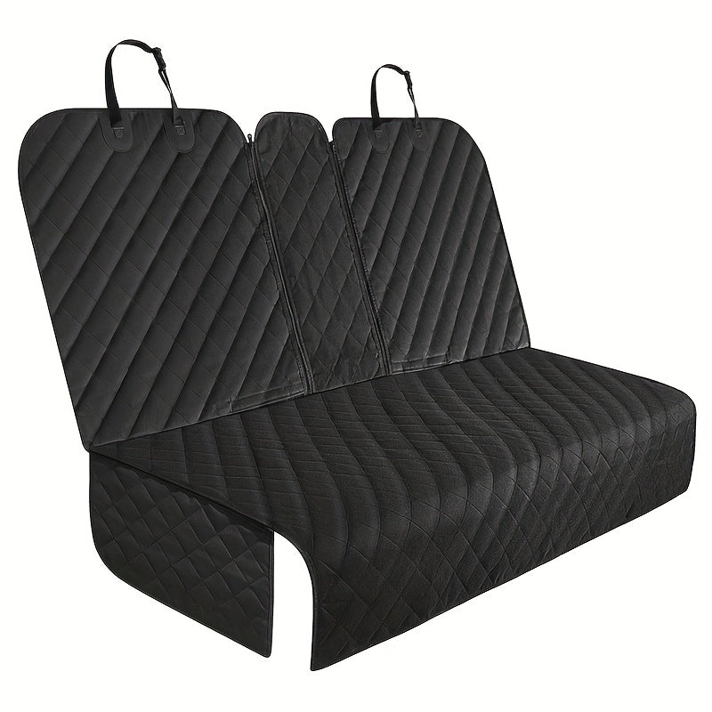 Universal Quilted Car Rear Seat Cushion Heavy Duty Polyester Adjustable