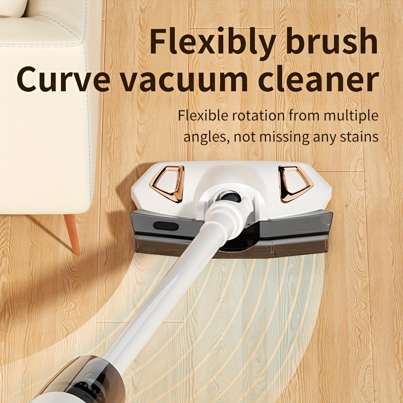 Kabelsiz qo‘l bilan cho‘miladigan changyutgich, kuchli tortish kuchi bilan, USB orqali qayta zaryadlanadigan, it sochlari, pol va gilamlarga mo‘ljallangan