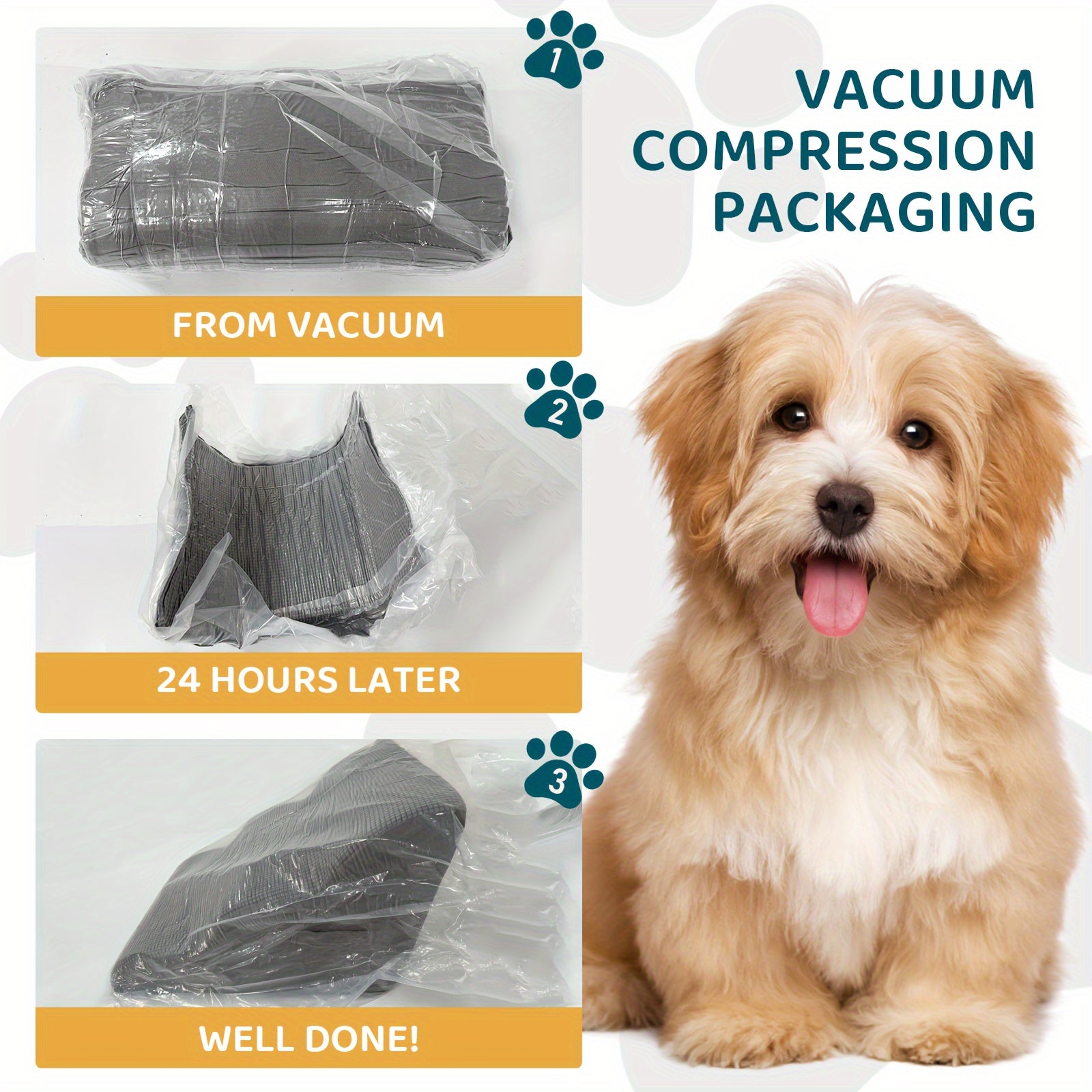 Small Dog Steps 2/3/4 Stairs Non-Slip Washable for Injured Older Pets with Joint Pain