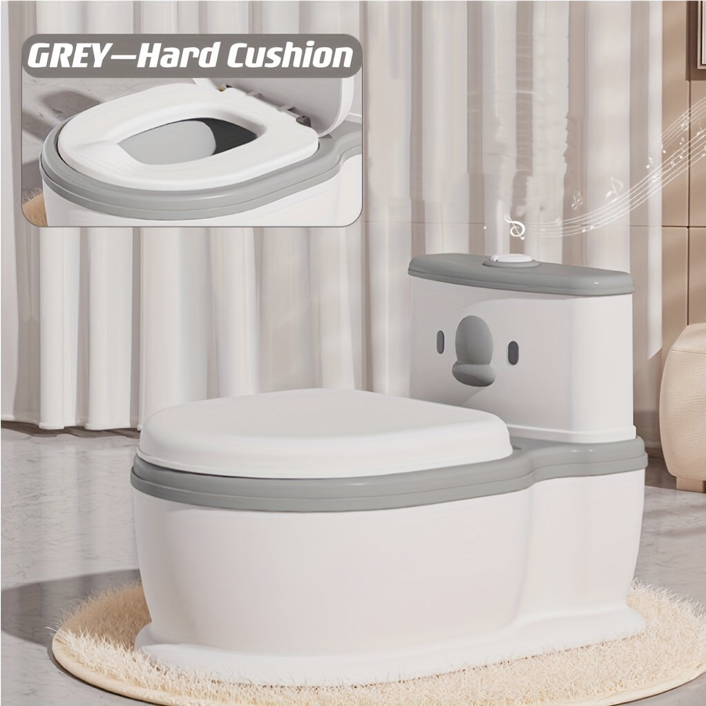 Kids Cartoon Design Portable Toilet Seat for Potty Training Duck Theme Durable Plastic