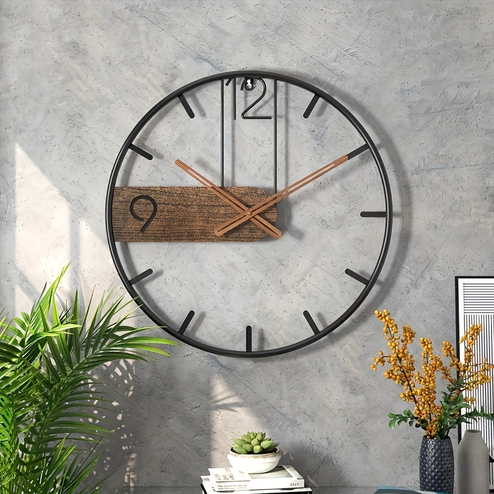 Reloj de pared elegante para habitación infantil, silencioso y decorativo para el hogar