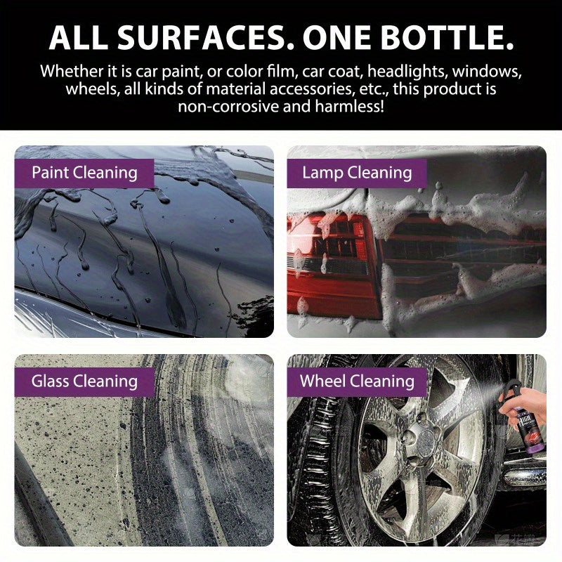 All-In-One Foam Cleaner 2-Pack 100ML Strong Automotive Deep Cleaning