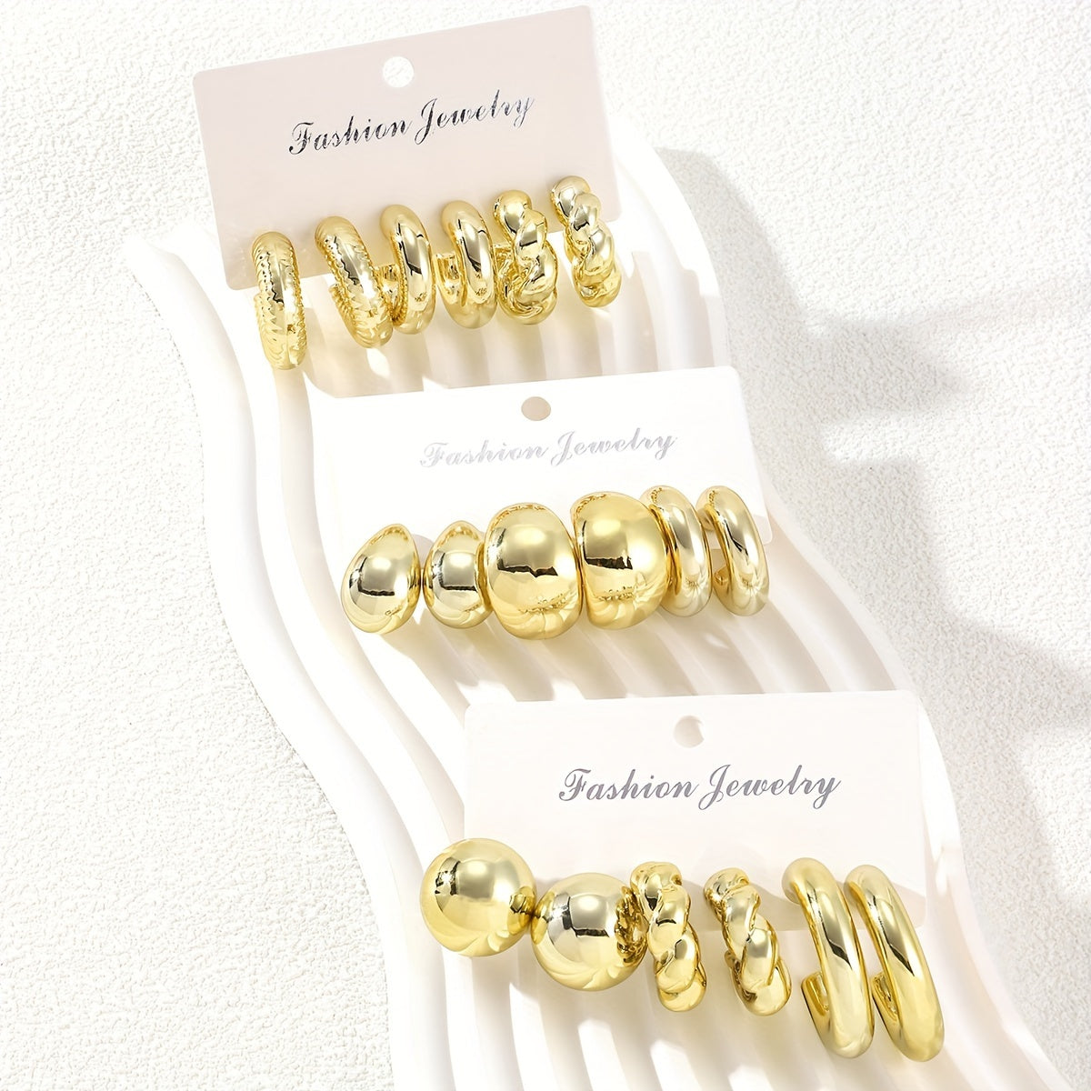 [Mijozlar sevimlisi] Ayollar uchun 18 ta halqa taqinchoqlardan iborat zamonaviy to'plam - Partiyalar, uchrashuvlar va ta'til uchun ideal | Silliq va Minimalist Dizayn, Nikelga chidamli Po'lat Ustunlar, Zamonaviy Moda Quloq uzuklari