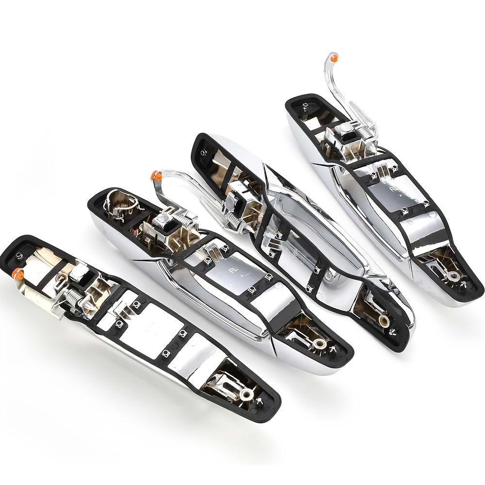 Eksterior xrom qora eshik tutqichlari to'plami SUV, yuk mashinasi uchun, 4 dona