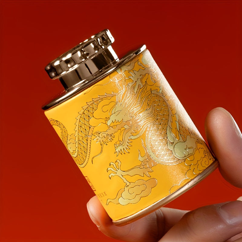 Lata de almacenamiento de té negro verde portátil mini vacía, tarro sólido, 1 pieza