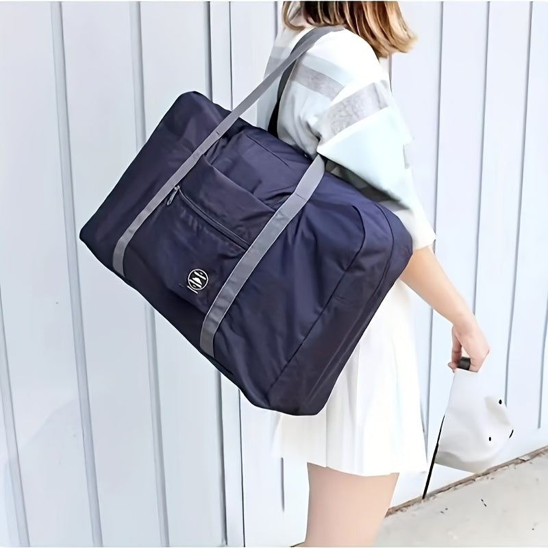 Travel Organizer Bag Collapsible Dustproof with Shoulder Strap for Clothing and Gear Pink Blue Navy Burgundy Black