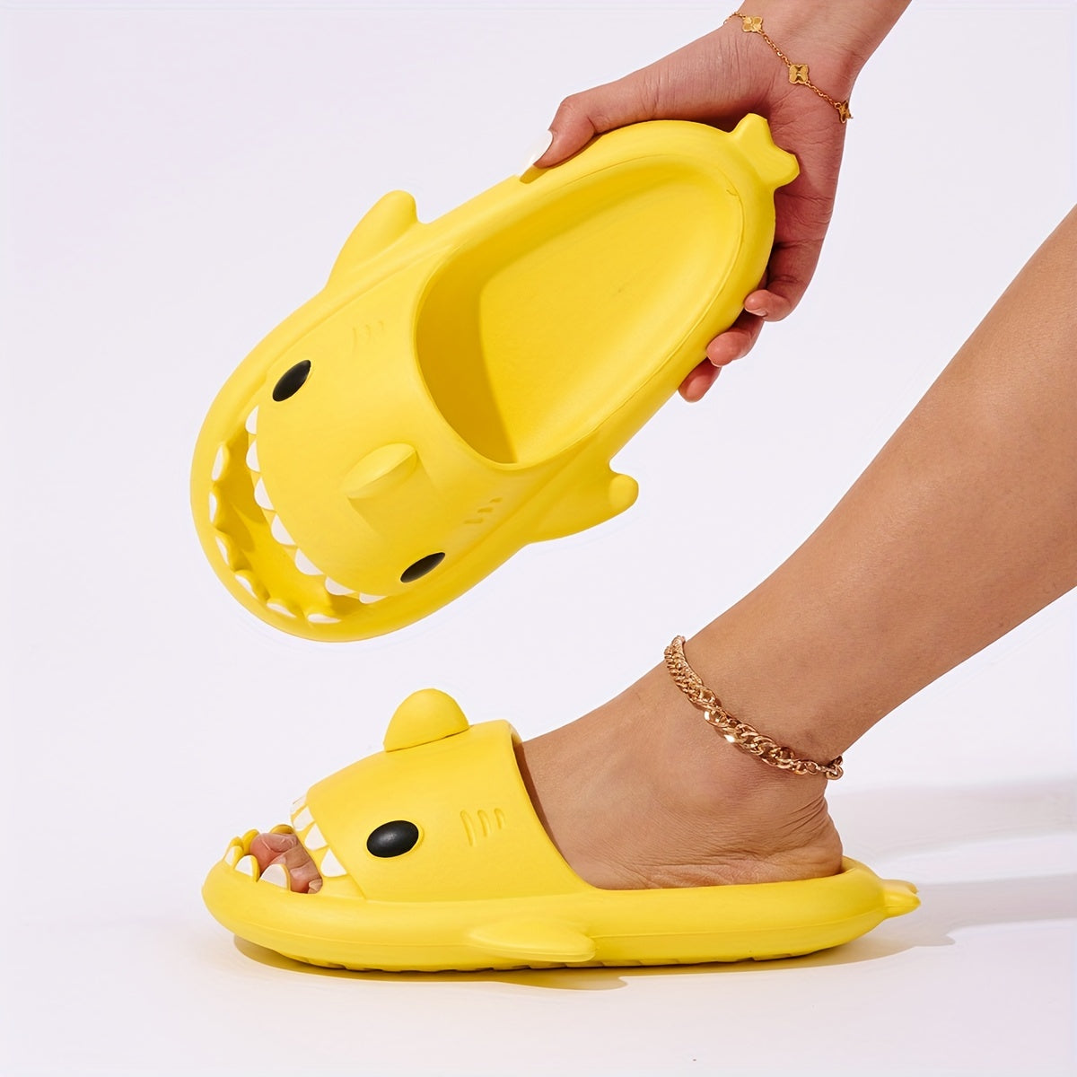 Unisex Casual Thick-Soled Slippers Home Comfort Height-Increasing Slides