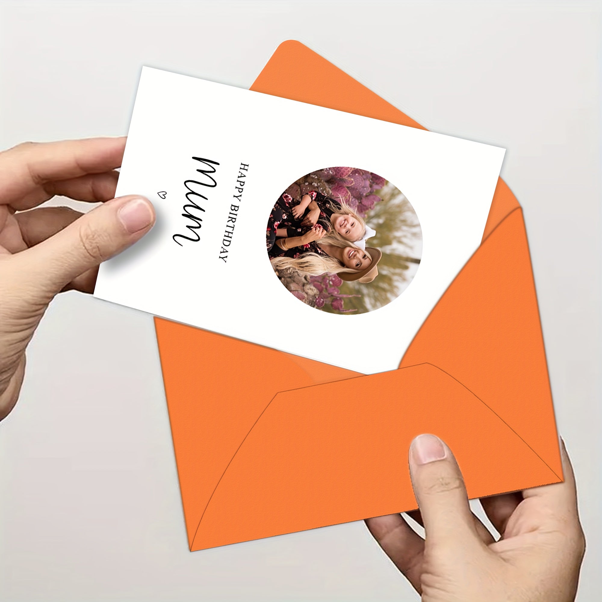 Shaxsiylashtirilgan Tug'ilgan kuningiz bilan tabriklaymiz, Ona, Maxsus Rasm bilan - Qiziqarli va Yaratqich Baraka Kartasi, Mukammal Ona kuni sovg'asi