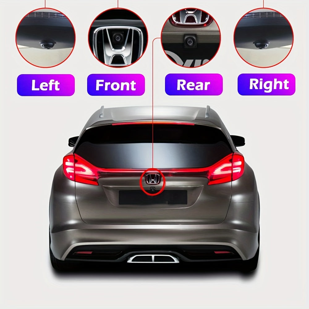 Система камеры для автомобиля 360 Панорамный обзор 1080P Ночное видение Без аккумулятора