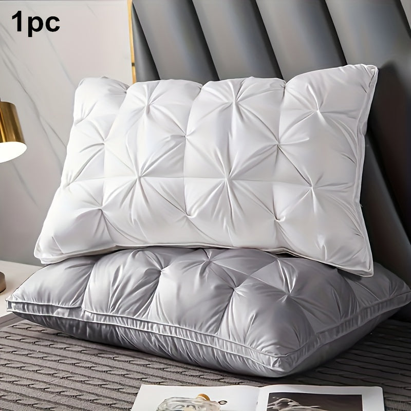 Hotel Pillow Insert with Neck Support Pressure-Relieving for Bedroom Home Dorm