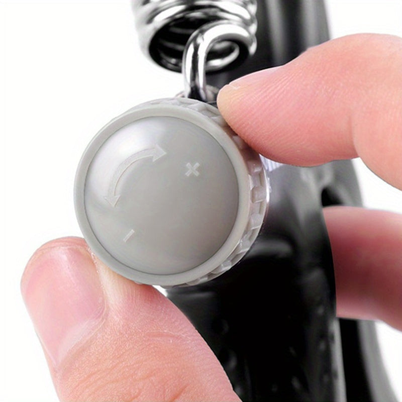 Adjustable Hand Grip Strengthener with Counter 10-60Kg Forearm Exerciser for Wrist and Finger Training