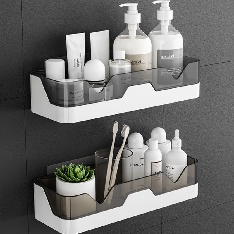 Perchero de pared de plástico sin carga, almacenamiento de ropa sin taladro